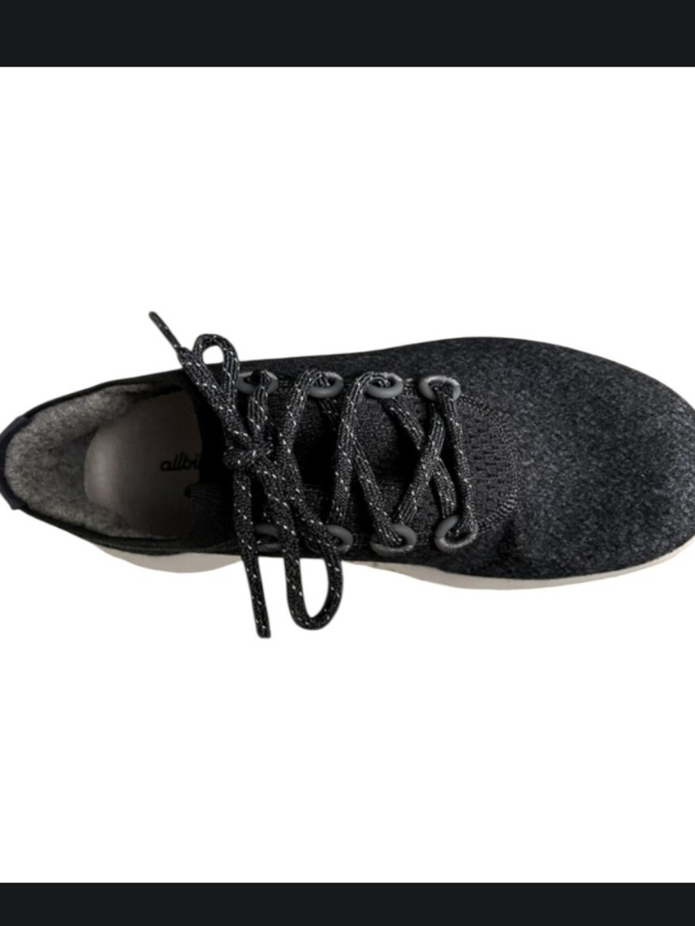 New Allbirds Wool Dasher Mizzle Kotare Night Dark Gray White Sole 10.5 Women - Picture 4 of 8